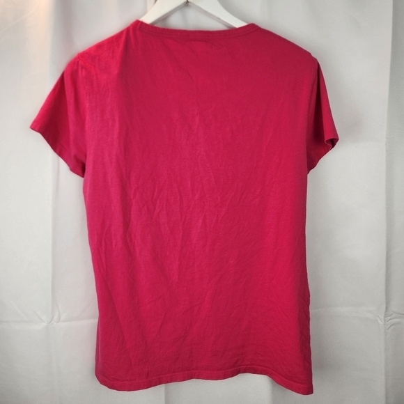 Just Cavalli pink graphics tshirt XL in VGUC - Picture 7 of 9